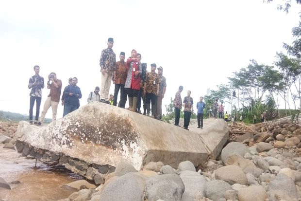 Bendung Glasing Batang Jebol, 146 Hektare Sawah Tak Teraliri Air