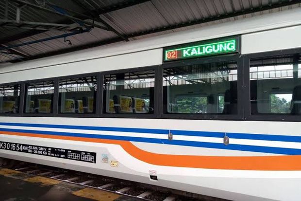 Kaligung Mogok, Dua Perjalanan KA Menuju Semarang Alami Keterlambatan