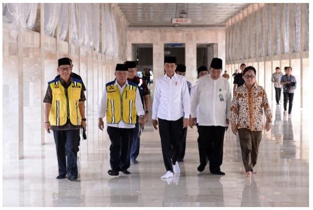 Jokowi Setujui Terowongan Penghubung Masjid Istiqlal-Gereja Katedral
