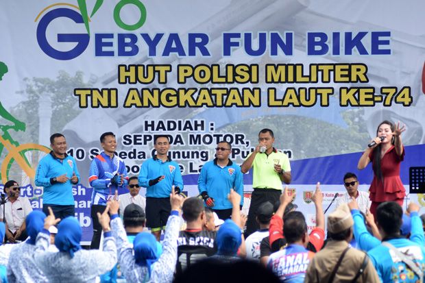 Gebyar Fun Bike Meriahkan HUT ke-74 Pomal di Semarang