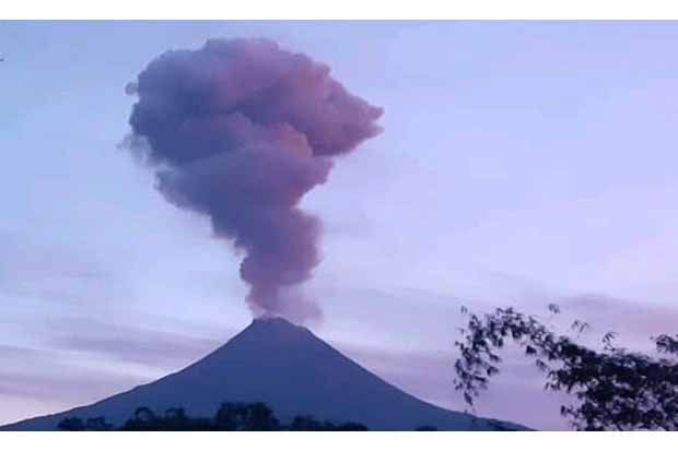 Riwayat Letusan Eksplosif Gunung Merapi