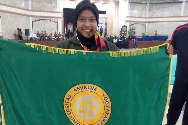 Mahasiswi Amikom Berjaya di Kejurnas Pencak Silat Piala Presiden