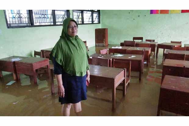 Terendam Banjir, Sekolah Terpaksa Diliburkan