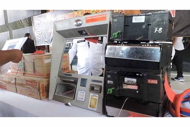 Polisi Ancam Tembak DPO Pencurian Mesin ATM BCA
