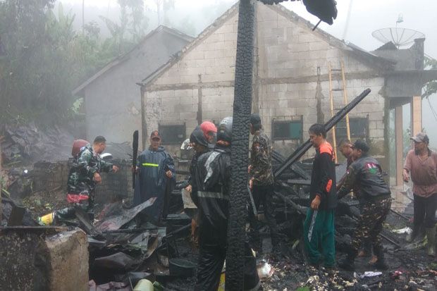 Polisi Selidiki Kebakaran 12 Rumah di Tlagasana Pemalang