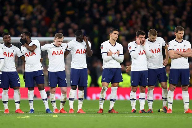 Kalah Adu Penalti, Tottenham Hotspur Tersingkir dari Piala FA
