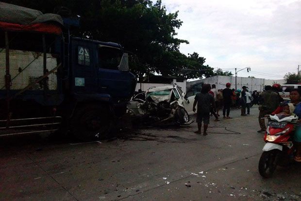 Kecelakaan Maut di Pantura Rembang, Dua Orang Dikabarkan Tewas