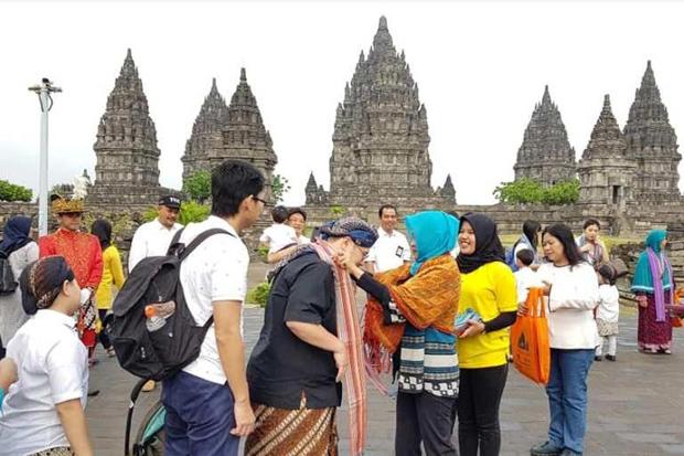Area Kunjungan Candi Borobudur, Prambanan, dan Ratu Boko Dibatasi