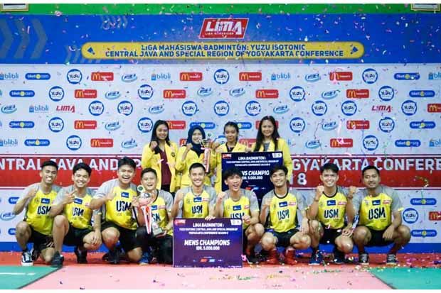 USM Raih Gelar Ke-4 Liga Mahasiswa Badminton Season 8