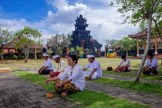 Nyepi, Umat Hindu Semarang Berdoa Indonesia Bebas dari Pandemi Corona