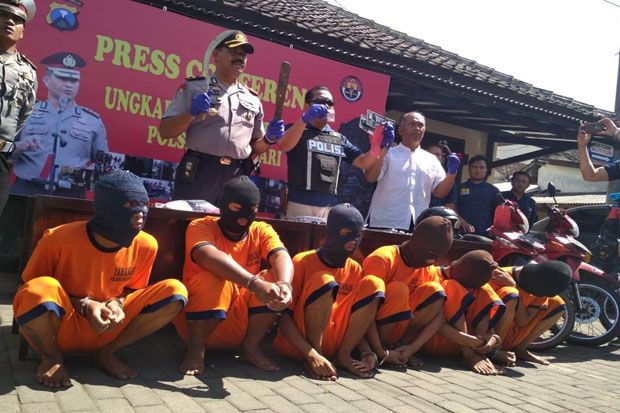 Komplotan Bandit di Malang Sikat Motor di 19 TKP
