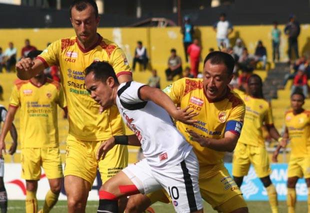 Madura United Perpanjang Rekor Kekalahan Sriwijaya FC