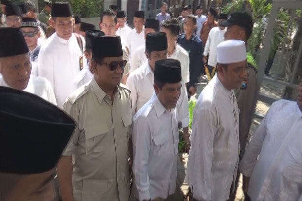 Prabowo Subianto Mulai Gerilya di Ponpes Jawa Timur