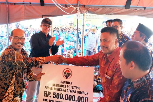 Kemendesa PDT Bantu Pemulihan Trauma Korban Gempa Lombok
