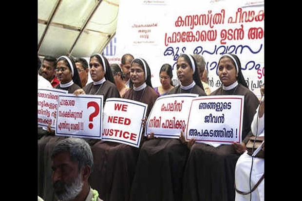 Kawannya Diperkosa Uskup Gereja, Para Biarawati India Turun ke Jalan