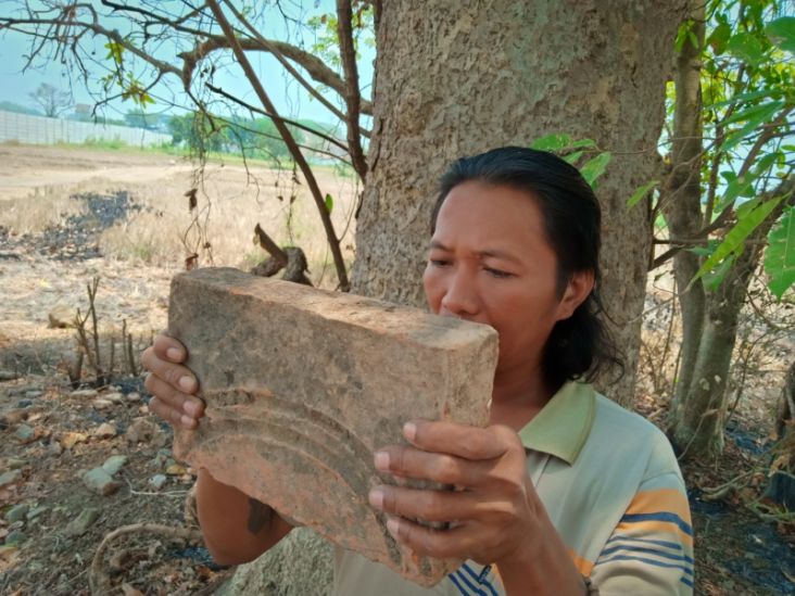 Gali Sawah, Temukan Struktur Batu Bata Kuno Peninggalan Majapahit