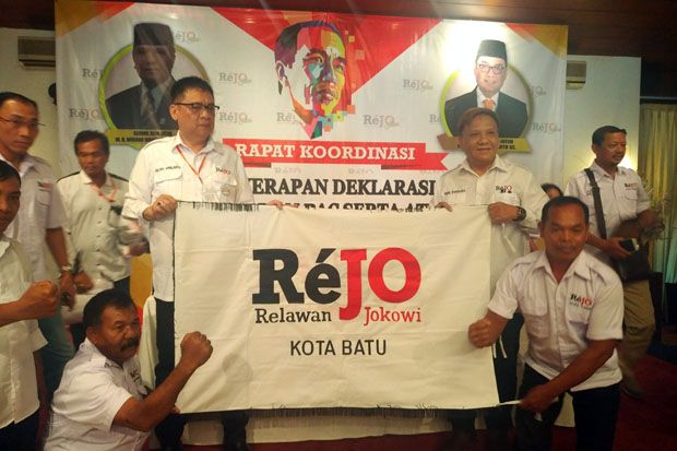 Rejo Siap Rebut 80 Persen Suara Jatim, untuk Jokowi