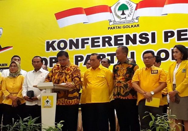 Ketum Partai Golkar Bantah Terlibat Proyek PLTU Riau-1
