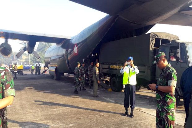 Pagi Ini, Pasukan TNI Mulai Bergerak Menuju Palu dan Donggala