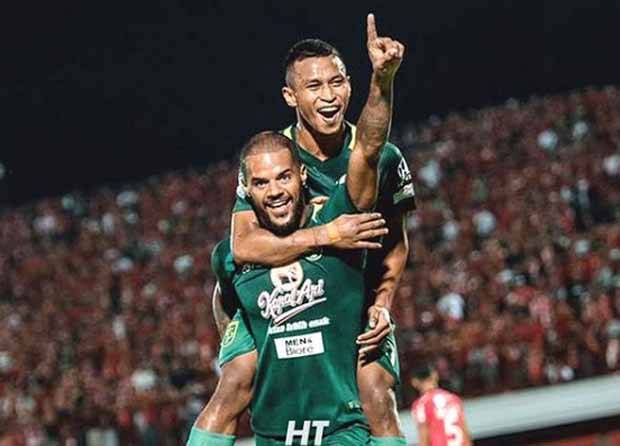 Hatrick Da Silva Antar Persebaya Menang Besar Kontra Bali United