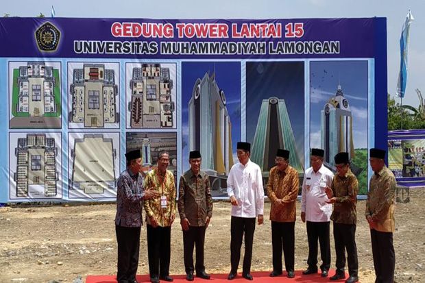 Presiden: Bu Jokowi Kuliah di Universitas Muhammadiyah Surakarta, Semester 6 Saya Ajak Nikah