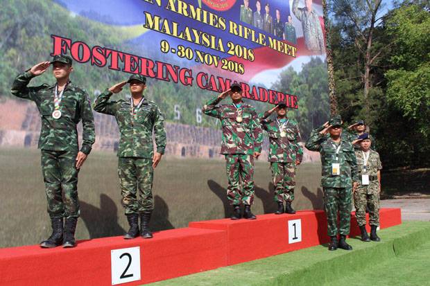 Raih 1 Tropi dan 4 Medali, Kontingen TNI AD Masih Kokoh di Posisi Puncak
