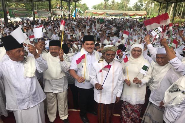 JKSN se-Tapal Kuda Deklarasi Dukung Jokowi