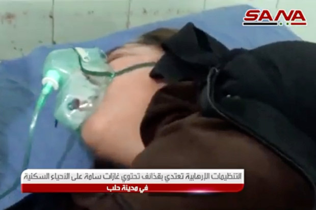 Biadab! Aleppo Diserang Militan Menggunakan Roket Berisi Klorin