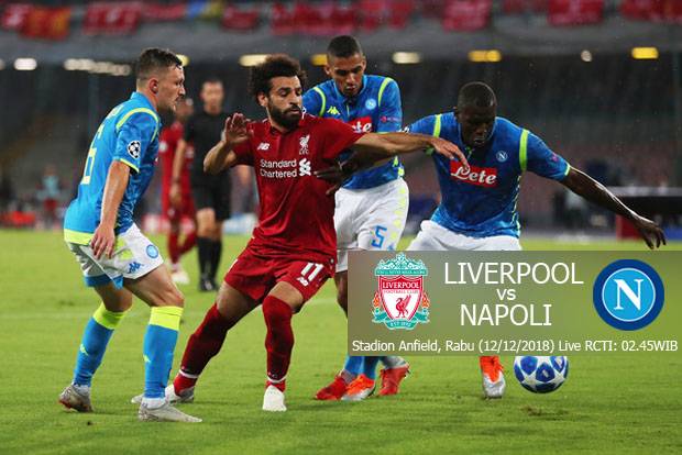 Preview Liverpool vs Napoli, Diprediksi Terjadi Hujan Gol