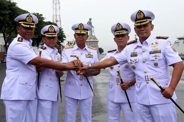 Empat Komandan Satuan Kapal Koarmada II Ganti Pimpinan