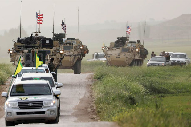 Pasukan Koalisi AS Mulai Ditarik dari Wilayah Suriah