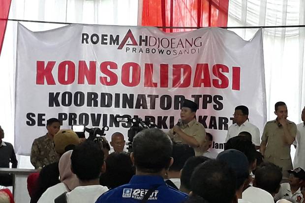 Capres Prabowo: Waspada Pemilih Hantu, Kalau Perlu Tidur di TPS