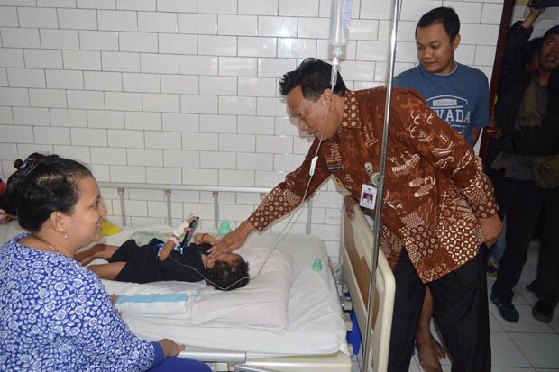 DDB Menyerang, 22 Anak-anak di Gresik Dirawat Inap