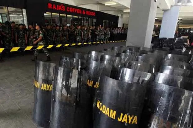 Ribuan Personel Gabungan TNI-Polri Dikerahkan Amankan Debat Capres