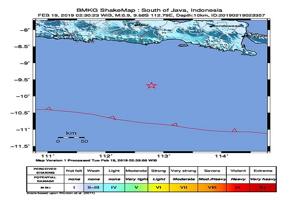 Pasca Gempa 5,6 SR, Sudah Terjadi 30 Kali Gempa di Selatan Malang