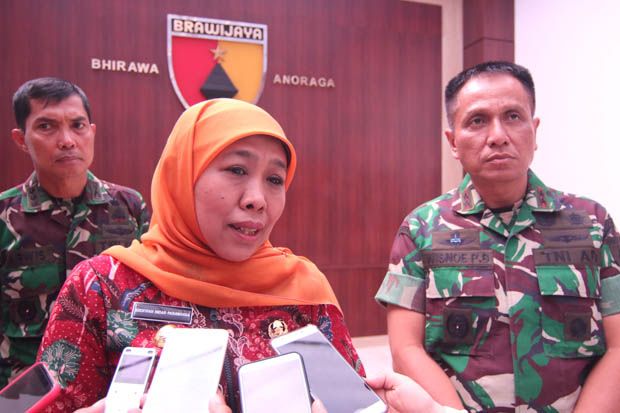 Khofifah Ajak Pangdam V Brawijaya Perkuat Sinergitas