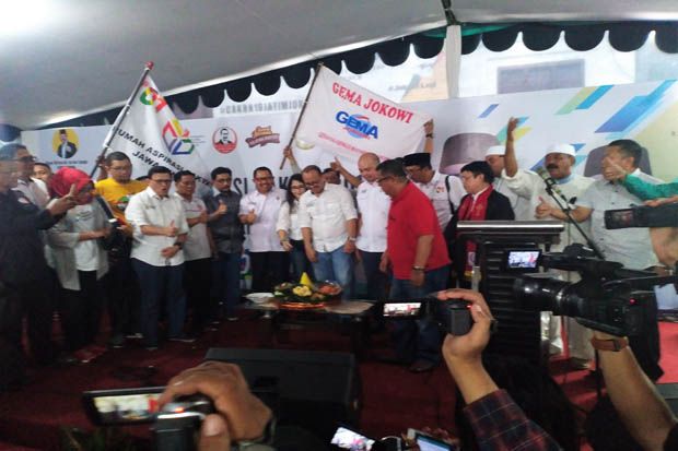 TKN Targetkan Perolehan Suara Jokowi di Jatim 75 Persen