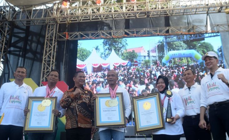 Top! Millennial Road Safety Festival di Surabaya Pecahkan 2 Rekor