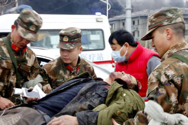Ledakan Keras Hantam Zona Industri di China Timur, 44 Tewas