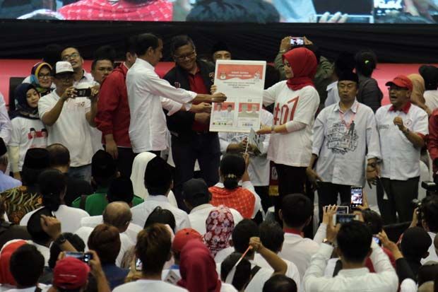 Jokowi Bakar Semangat Para Pendukungnya di Malang Raya