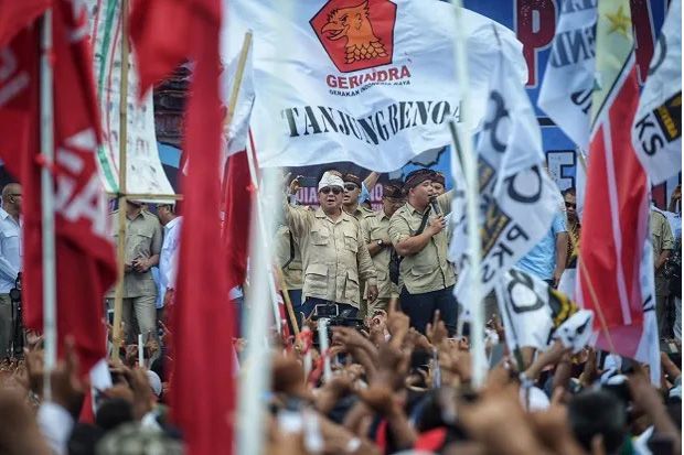 Jelekkan Jokowi, Prabowo Tegur Pendukungnya Saat Kampanye di Bali