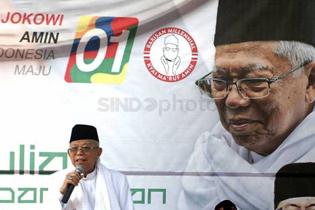 KH Maruf Amin: Semua Sudah di Luar Kepala Jokowi