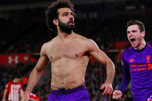Mohamed Salah Robek Gawang Southampton, Liverpool Kembali Gusur Man City