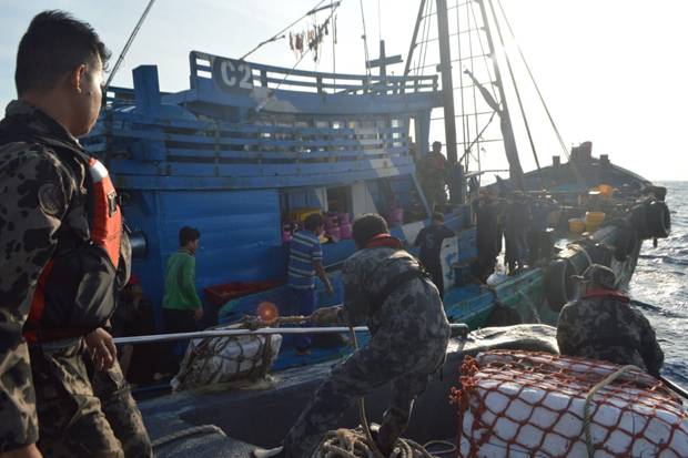Kapal Patroli Indonesia Dikejar Malaysia hingga Masuk Perairan RI