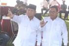Capres Prabowo Usai Nyoblos di TPS Bojongkoneng