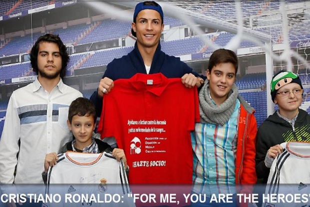 Ramadhan, Cristiano Ronaldo Sumbang Rp21,6 Miliar untuk Palestina
