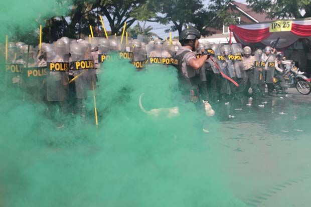 300 Pasukan Dikerahkan Polda Jatim Jaga Keamanan Sampang