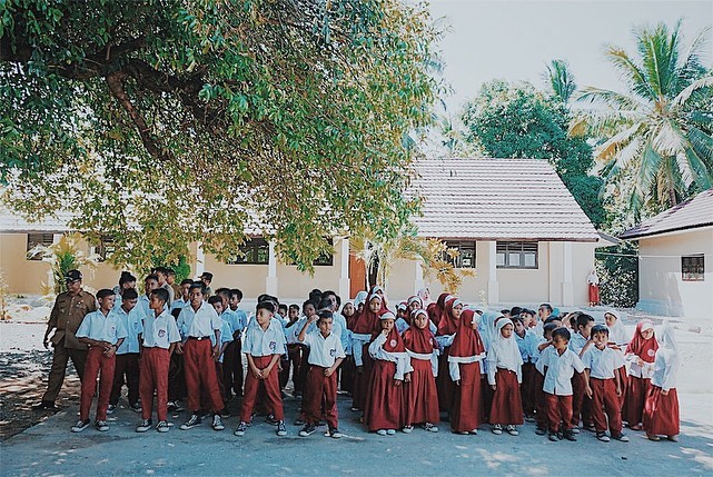 Ini Dia Sekolah Tahan Gempa Buatan Pemkot Surabaya di Lombok