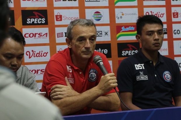 Raih Tiga Poin Perdana, Ini Kata Pelatih Arema FC Milomir Seslija