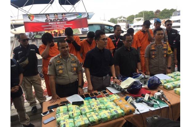 37 Kilogram Sabu dari Malaysia Gagal Diselundupkan ke Indonesia